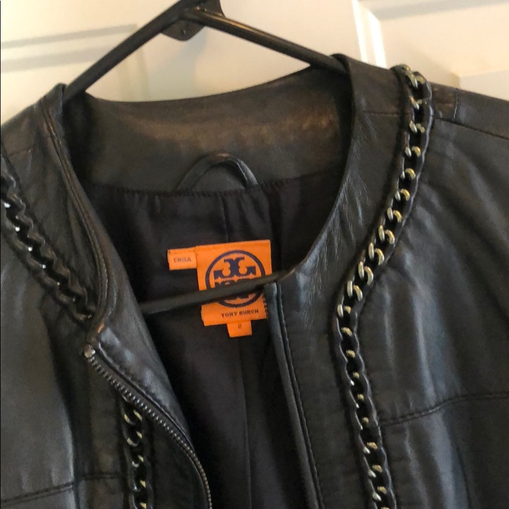 Tory Burch leather jacket